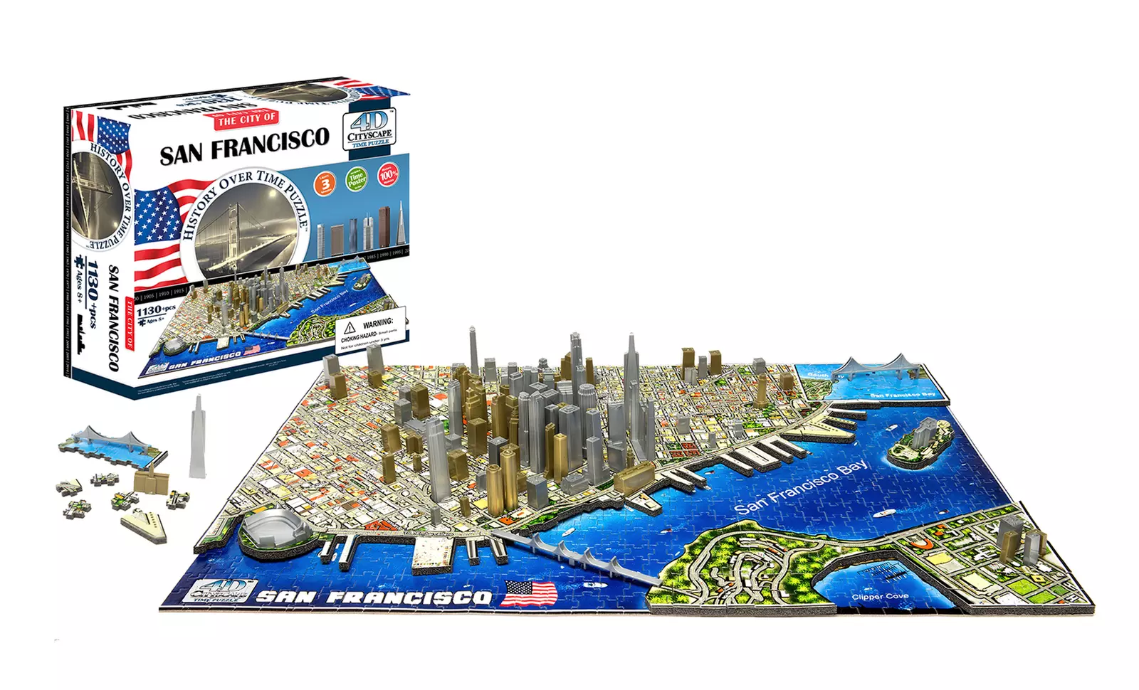 4D Cityscape Puzzle - Second Medium