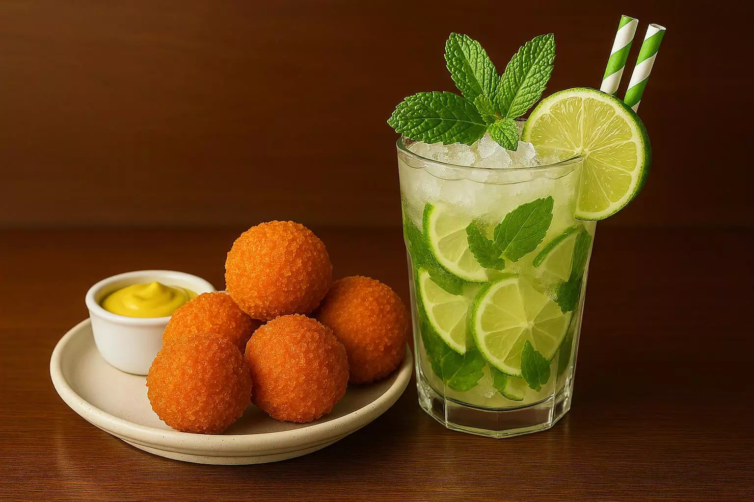 Kleurrijke cocktails en warme bitterballen op een gezellige toplocatie