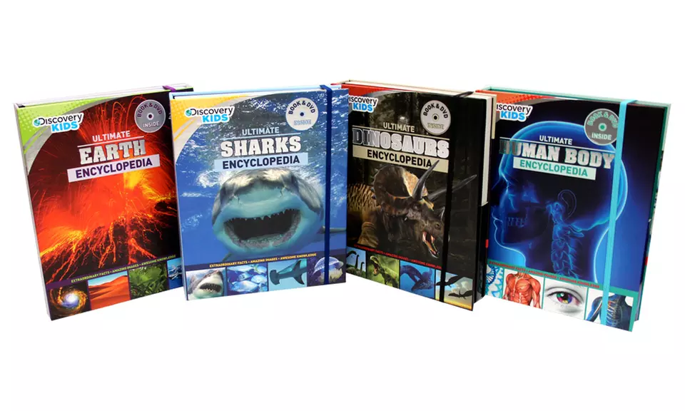 Discovery Kids Book and DVD Collection (4-Book and 4-DVD) - Primary Image