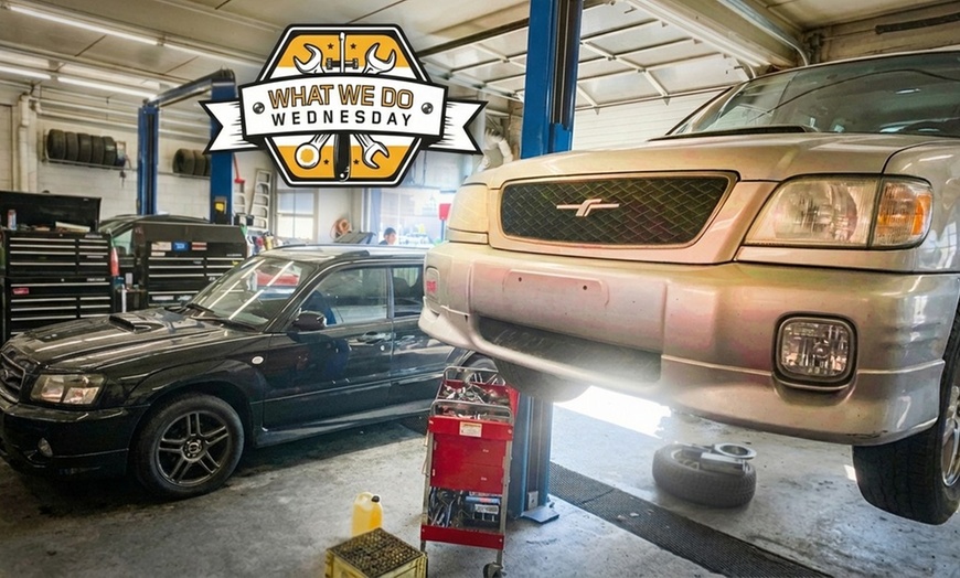 Image 3: One Synthetic Oil Change With Tire Rotation and Visual Brake Check