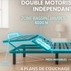 Image 3: Sommier électrique de relaxation Orthoflex à plots