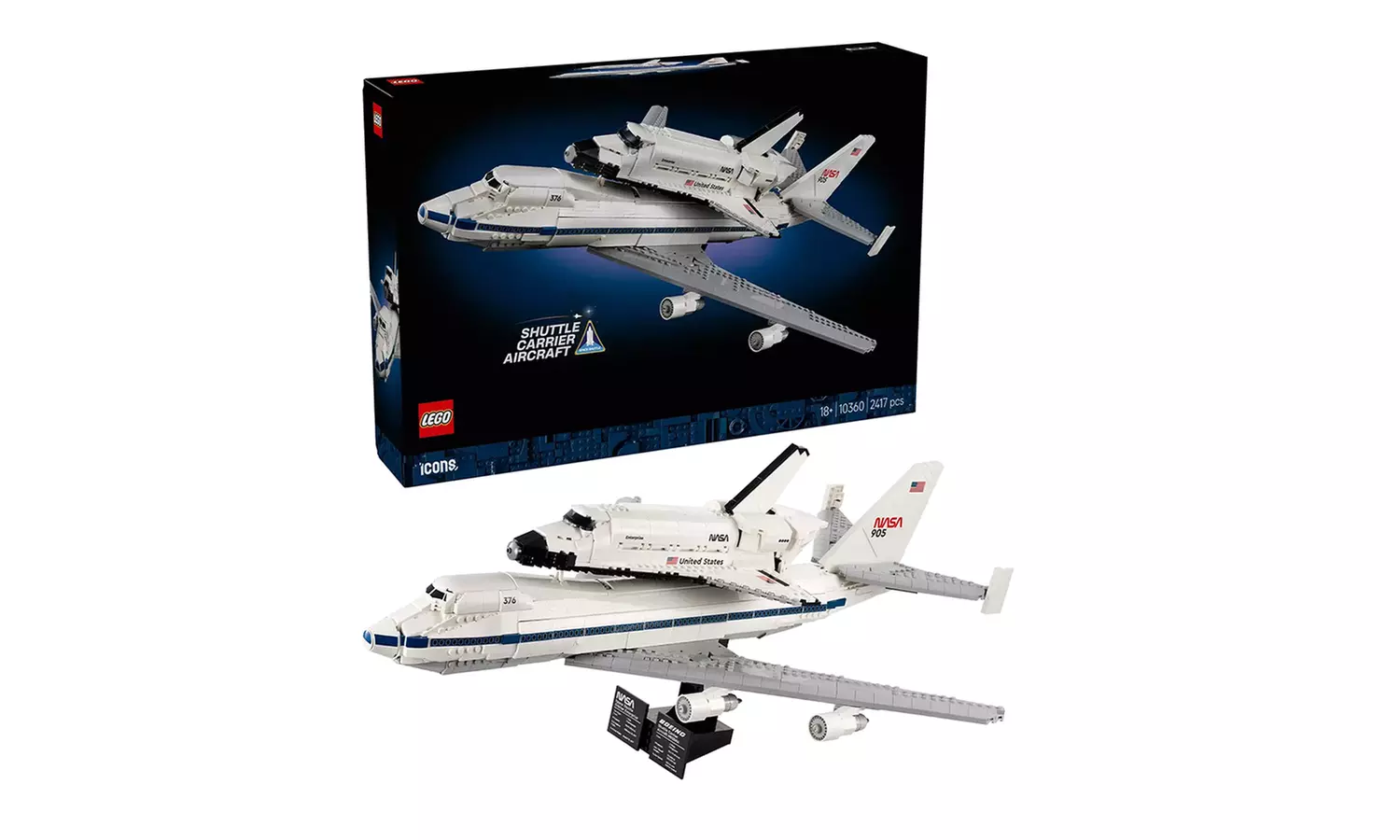 LEGO Icons Shuttle Carrier Aircraft 10360 - Second Medium