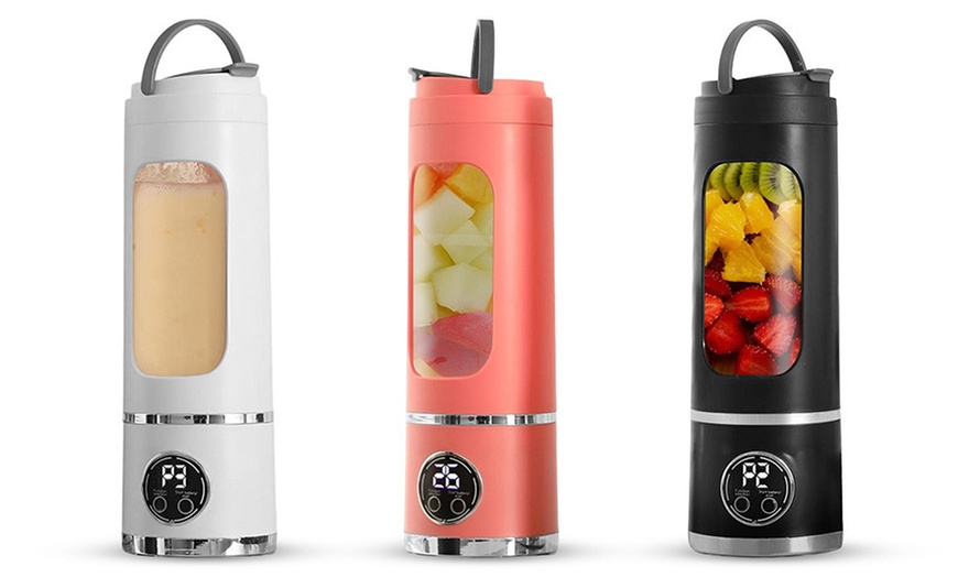 Image 2: Mixeur portatif sans fil avec USB de 450 ml