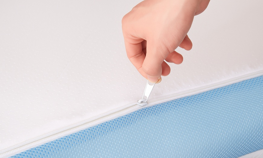 Image 5: Matelas mémoire de forme Ice, soutien universel de Sampur