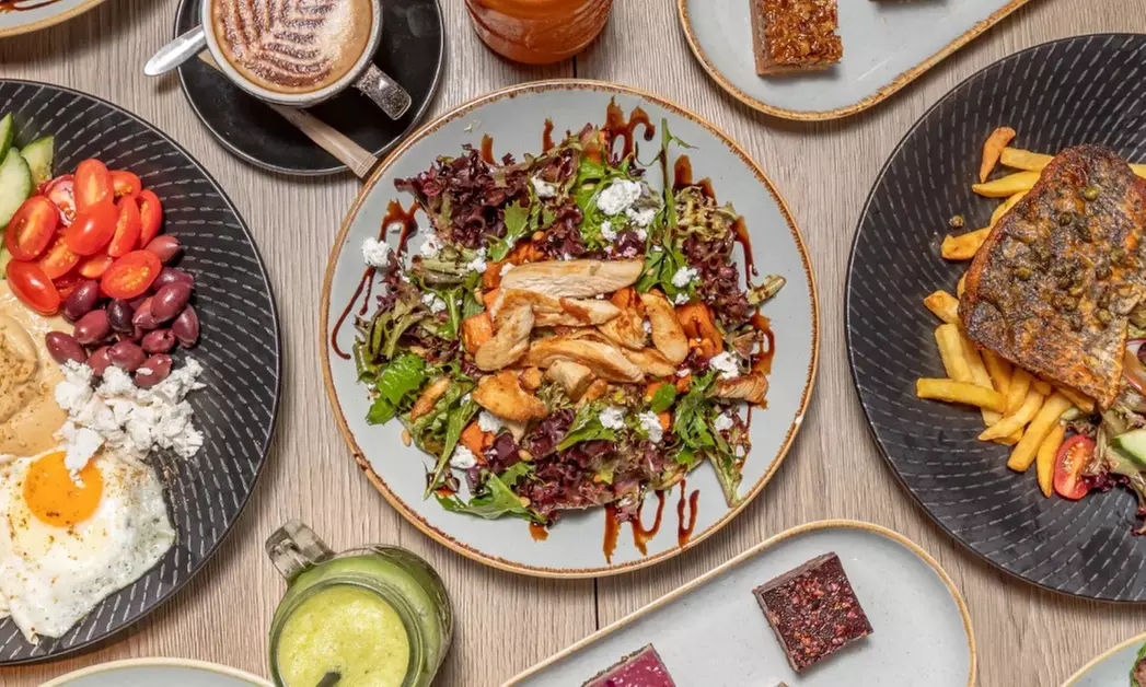 Breakfast Main with Coffee for One, Two, or Four People