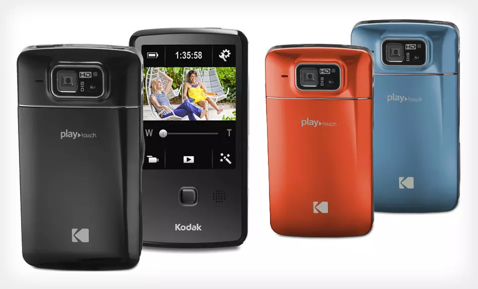 $39 for a Kodak PlayTouch HD Touchscreen Video Camcorder (Manufacturer Refurbished) ($199 List Price) - Primary Image