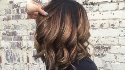 Partial Highlights, Treatment, Haircut and Blow Dry  - Concept One Hair Studio