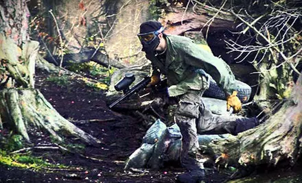 Paintball Package for Two or Four with Equipment Rental and Paintballs at Tsawwassen Paintball (Up to 53% Off) - Primary Image