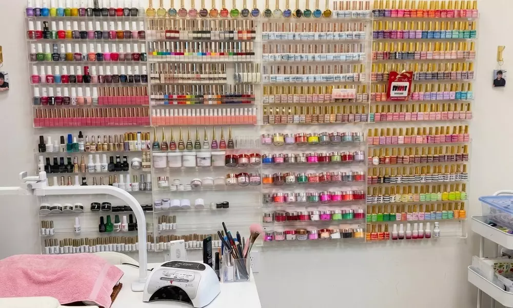 Get Gel Manicure/Pedicure, Acrylic/Liquid Gel Full Sets, or More