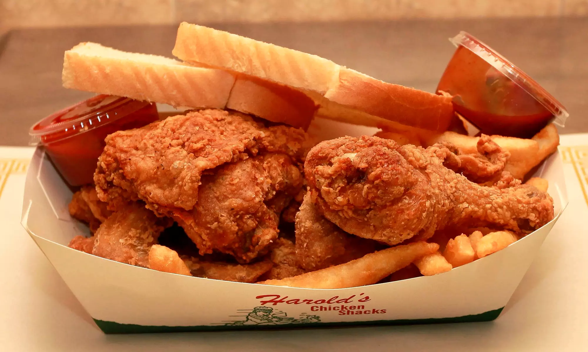 $12 for $20 Worth of Fried Chicken and Drinks at Harold's Chicken Shack - Primary Image