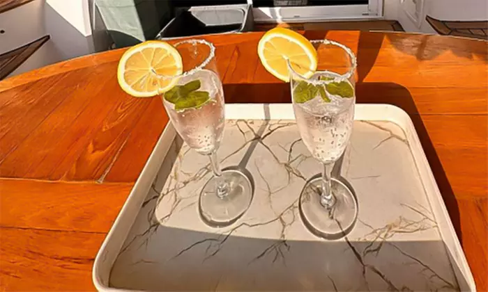 Luxury 50 Ft Yacht Cruise for Up to 15 Guests in Dubai Marina