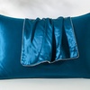 Image 24: 21 Momme Pure Silk Hotel Grade Pillowcase Pair
