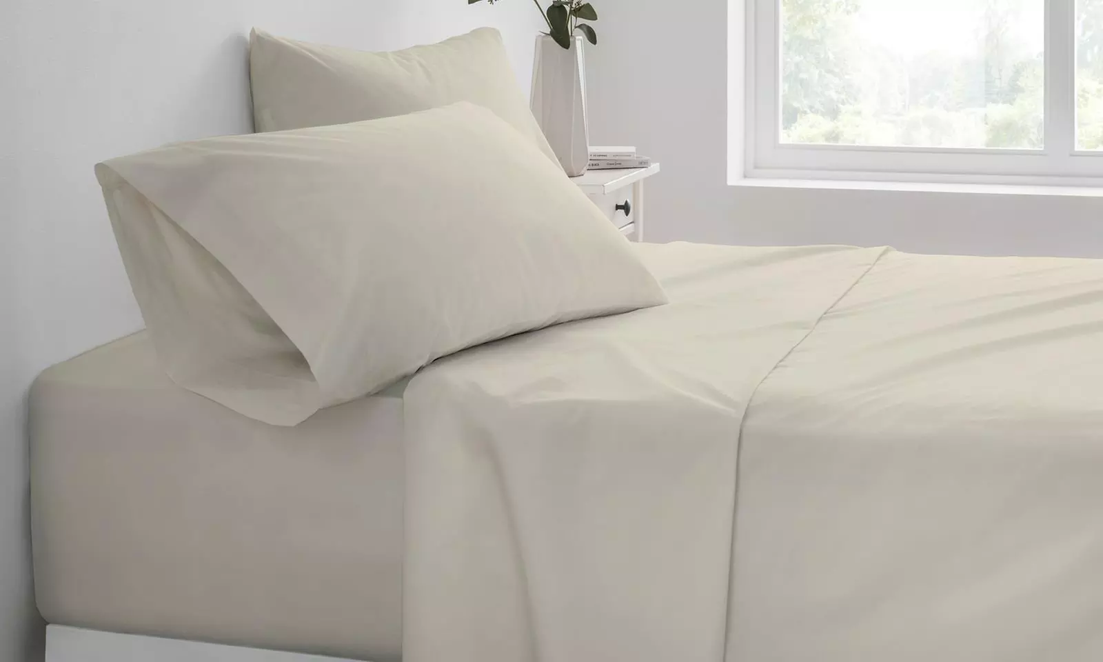Sleepdown Polycotton Fitted Sheet or Pillowcases