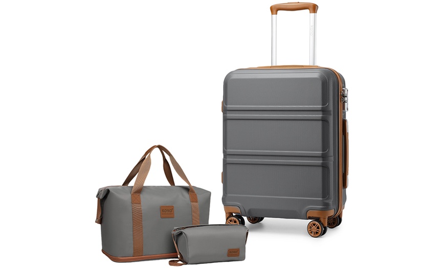 Image 4: Reisset, bestaande uit handbagagekoffer, weekendtas en toilettas