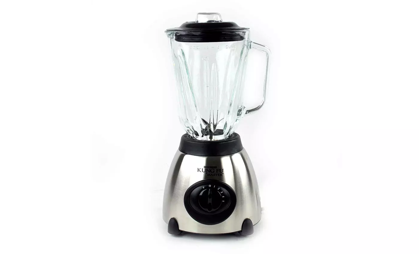 Stainless Steel Blender and Blade with 6-Cup Glass Jar. Free Returns. - Second Medium