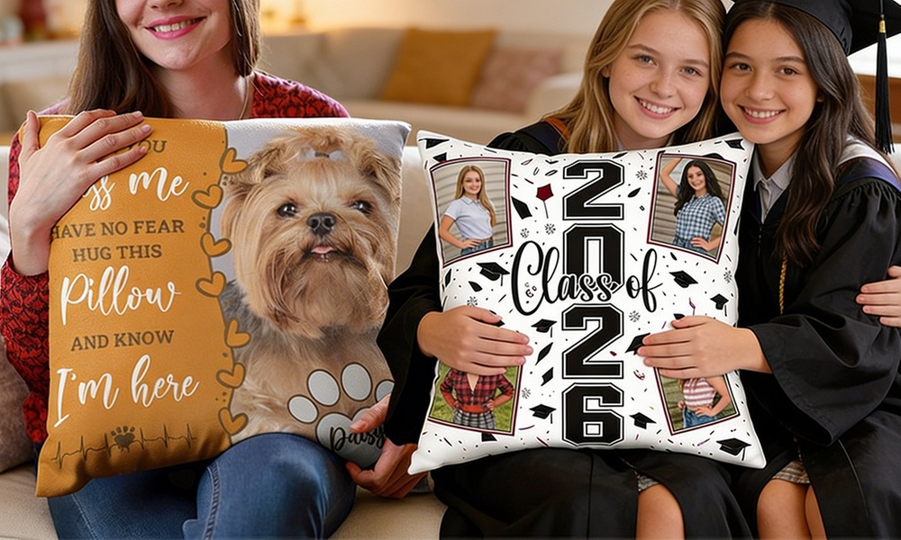 Personalisiertes Fotokissen