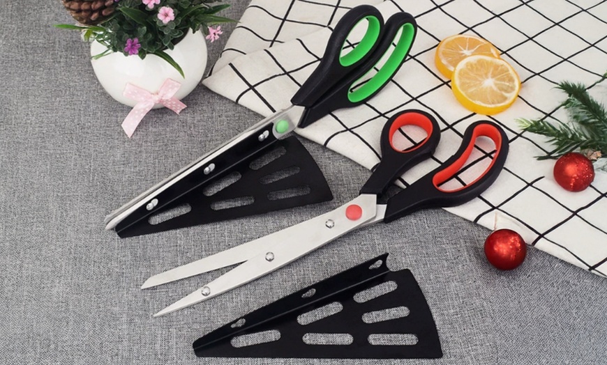 Image 1: Detachable 2-in-1 Pizza Spatula