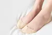 3 Pairs Ultra Low Cut Liner No Show Non Slip Invisible Socks for Flats Shoes - Second Medium