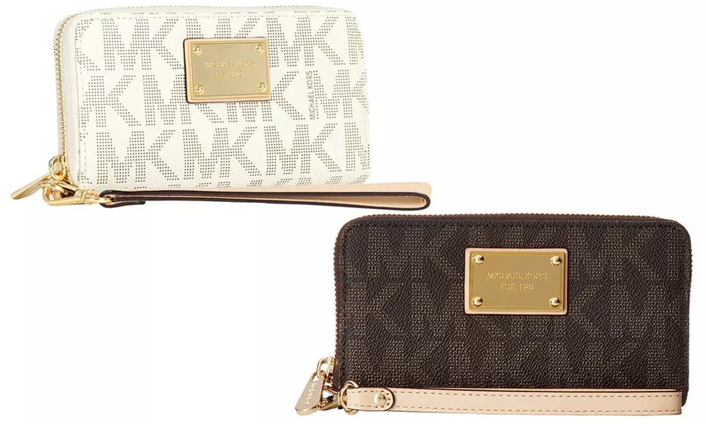 Michael Kors Jet Set Women's Leather Smartphone Wallet - Primary Image