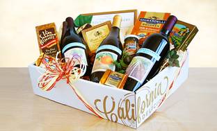 image for Cali Vines and Gourmet Selections Gift Basket