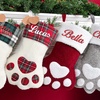 Image 2: Personalized Embroidered Christmas Stockings for Festive Fun!