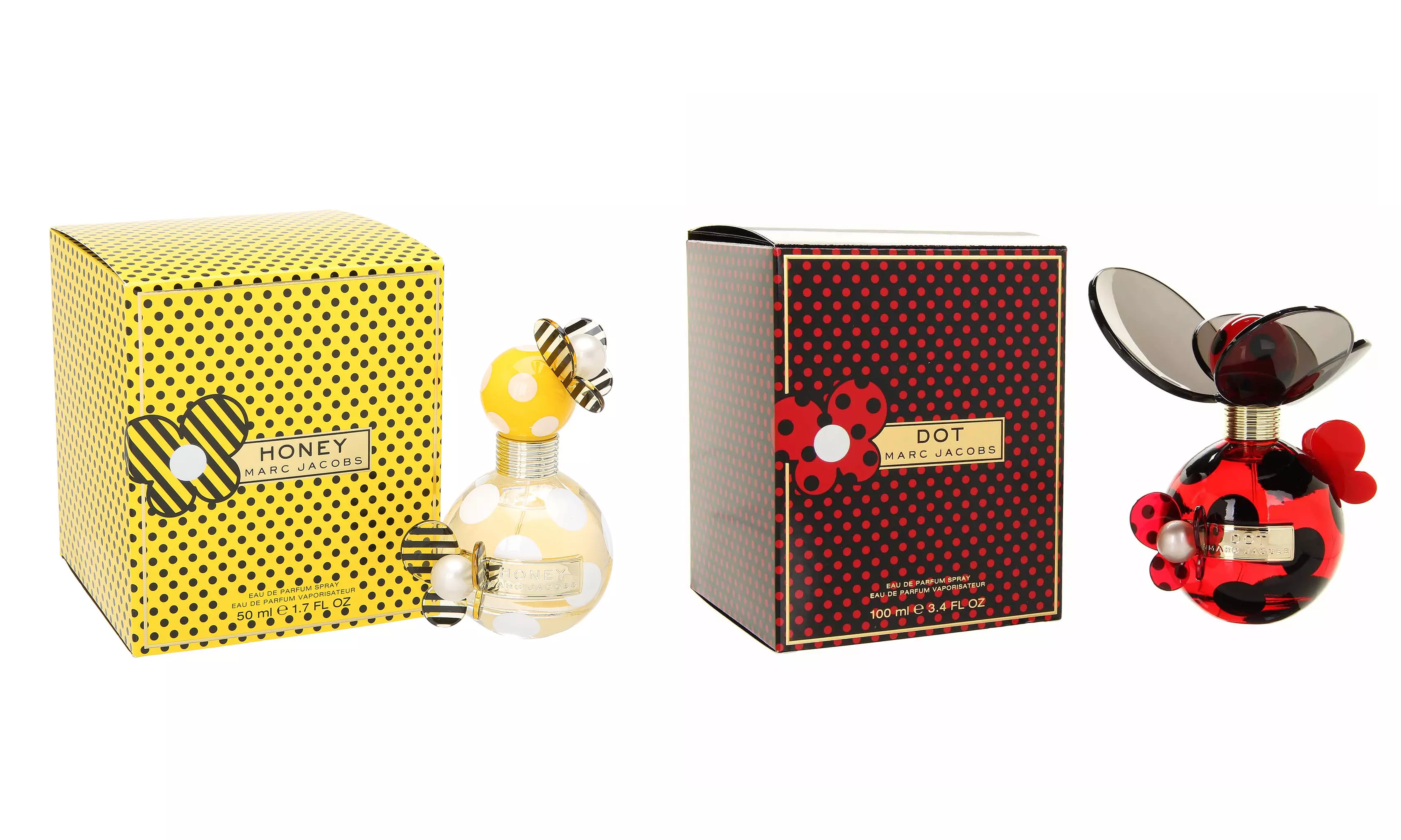 MARC newest JACOBS dot and honey perfumes