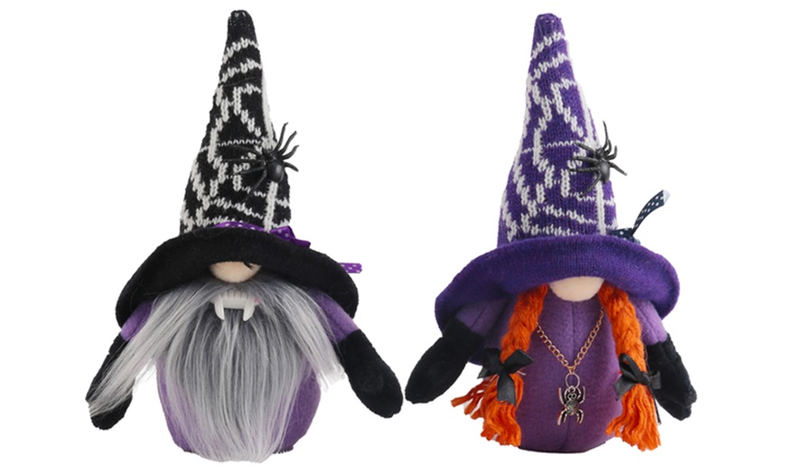 Image 2: One or Two Halloween Garden Gonk Gnomes Decorations