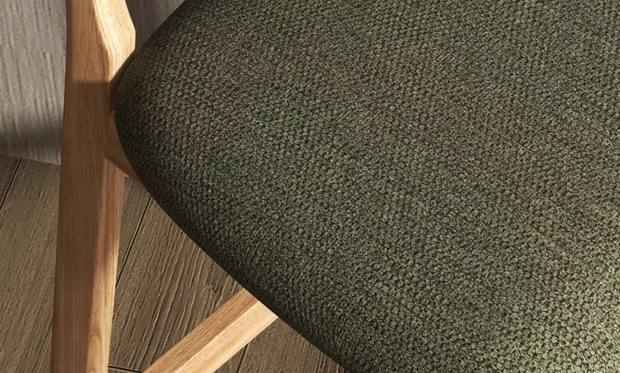 Image 18: Lote de 2 taburetes de bar en madera maciza de Doosense