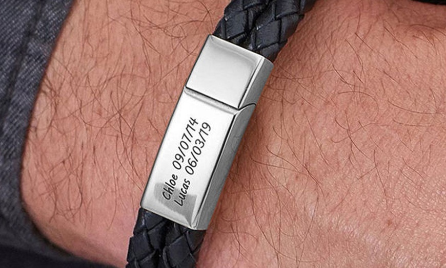 Image 10: Voor altijd bij je: gepersonaliseerd armbandje met naam of datum