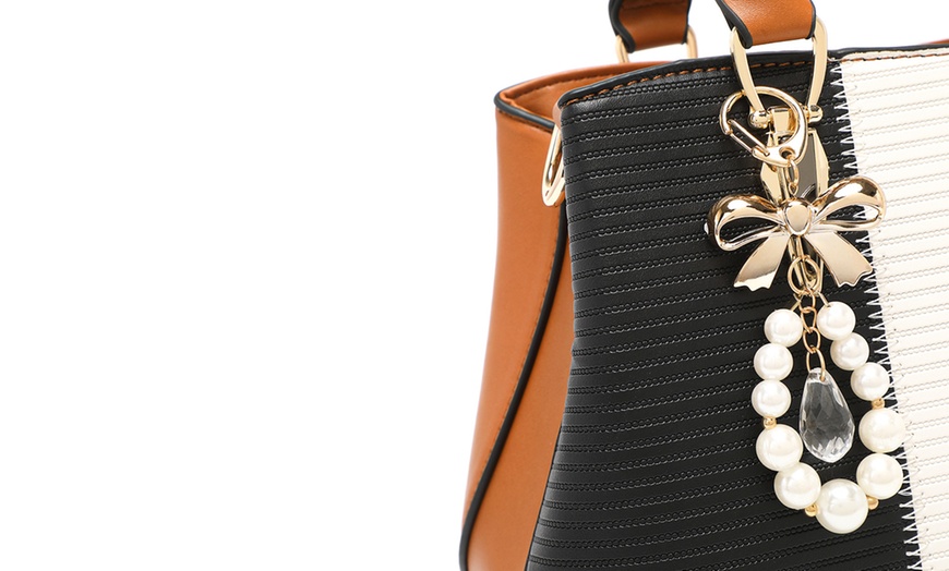 Image 12: Bolso de piel sintética 