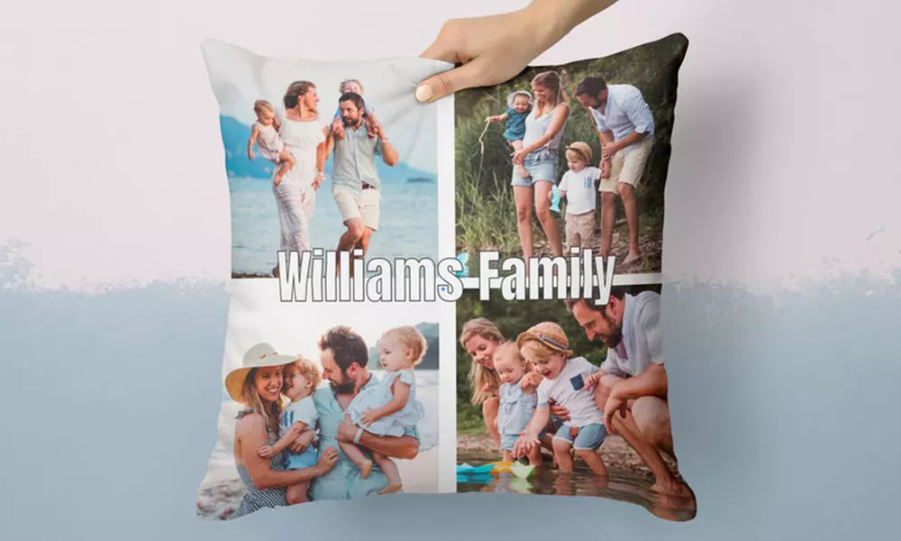 Personalisiertes Fotokissen