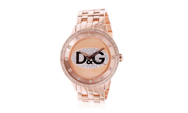 D&g gold watch hot sale