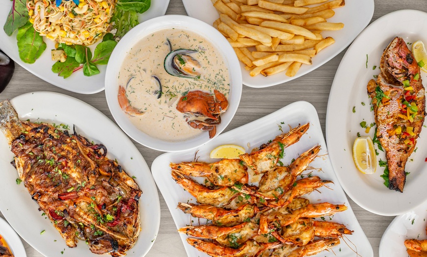 Image 1: Seafood Dinner for Two or Four People 