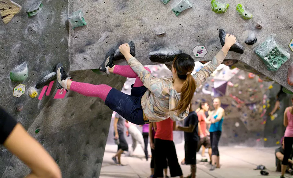 Punch Card Good for Five Rock-Climbing Visits on Weekdays or Weekend Evenings at The Hive (64% Off) - Primary Image