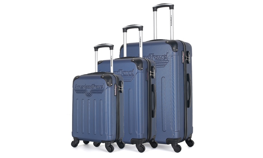 Image 27: Set of Three Suitcases