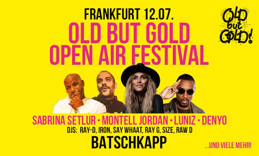 Image 4: Ticket für das "Old but Gold Festival" in München, Frankfurt & Hamburg