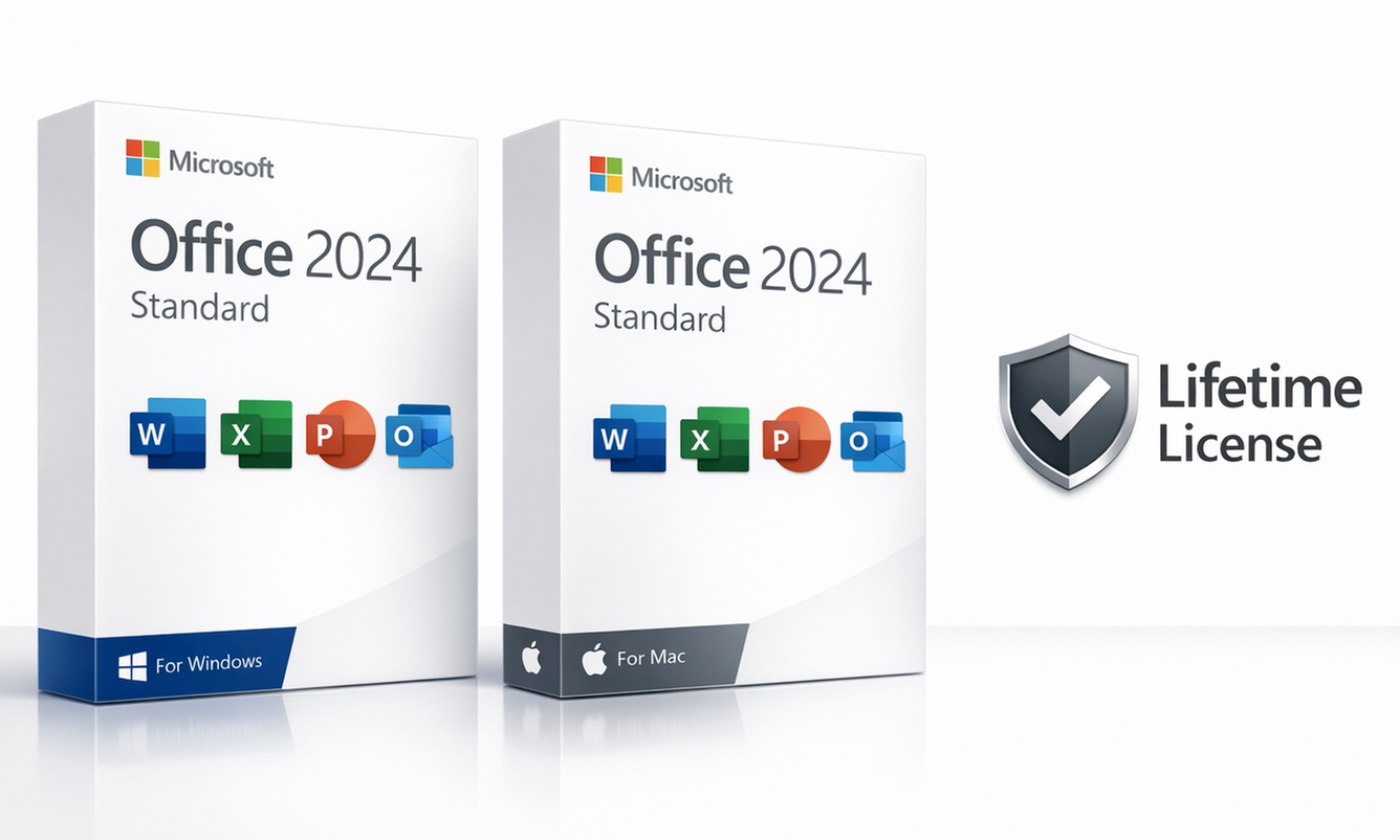 Microsoft Office 2024 Standard Lifetime License (Up to 87% Off)