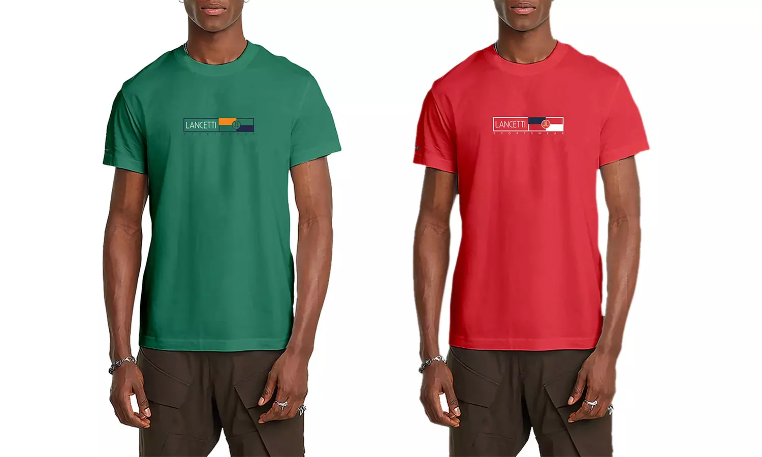 Set di 2 t-shirt Lancetti