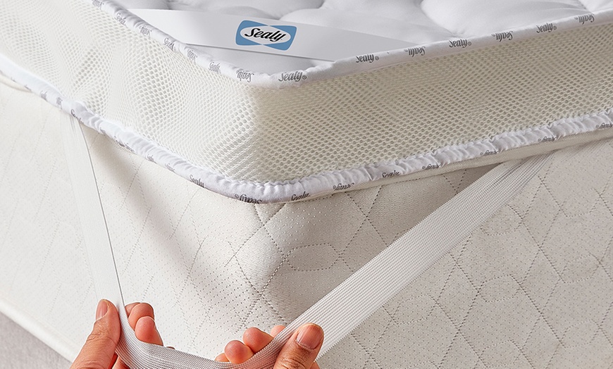 Image 3: Sealy Luxury Sealy Deeply Full Pillows, Duvets or Mattress Topper