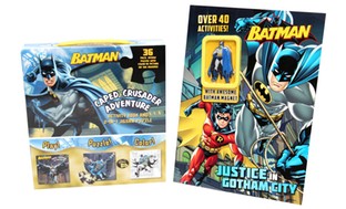 Batman Activity Book and Puzzle Bundle