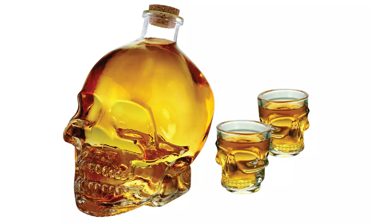 Skull Decanter and Shot Set - Primary Image