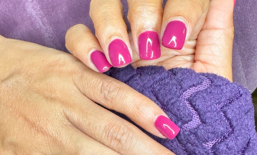 Image 2: Signature Manicure, Pedicure, or Both with Traditional or Gel Lacquer  