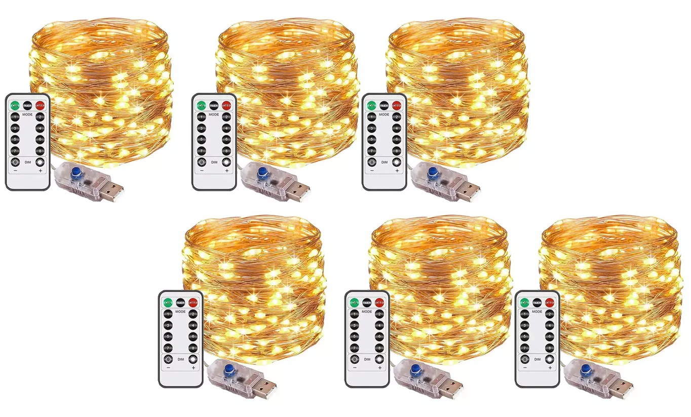 Guirlandes lumineuses de 10 mètres