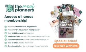 Personalised Meal Planning with The Meal Planners