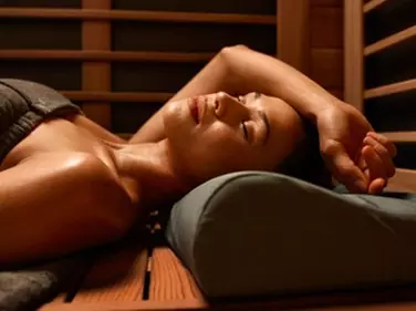 Revitalize with One or Four Infrared Sauna & Add-On Treatments