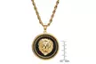 Men's Stainless Steel Lion Head Pendant - Second Medium