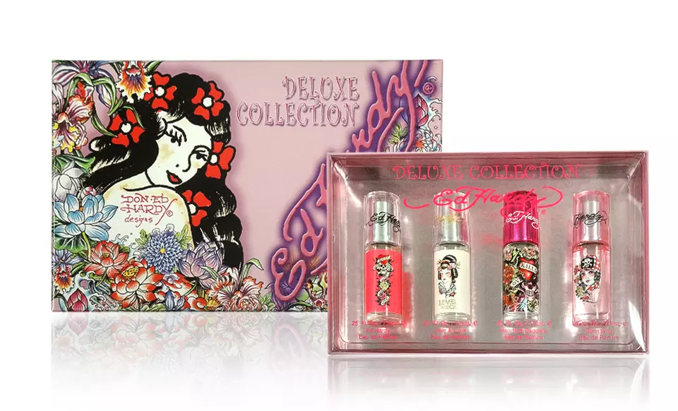 Christian Audigier Women's Ed Hardy Mini Fragrance Set (4-Piece) - Primary Image