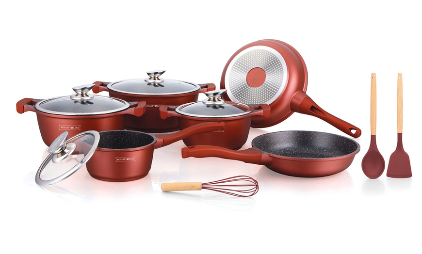 Image 7: Batteria da cucina 13 pezzi di Royalty Line