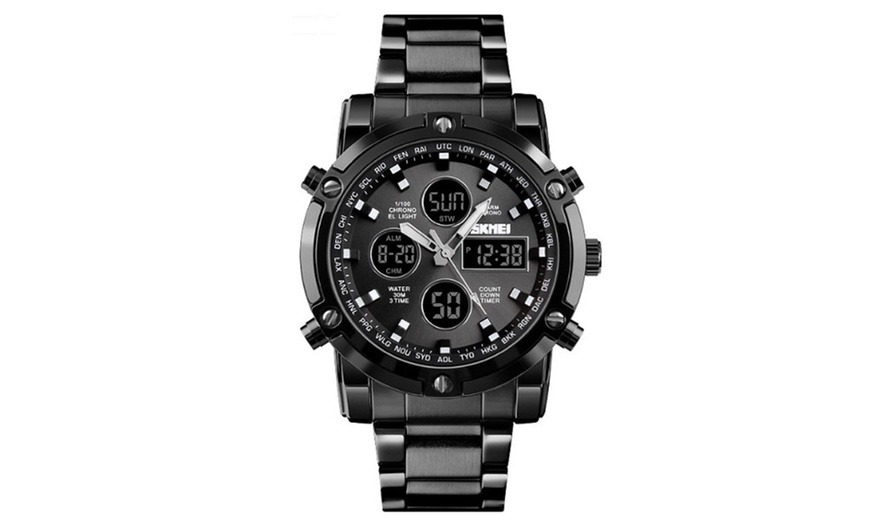 Image 4: Multifunctioneel horloge voor heren