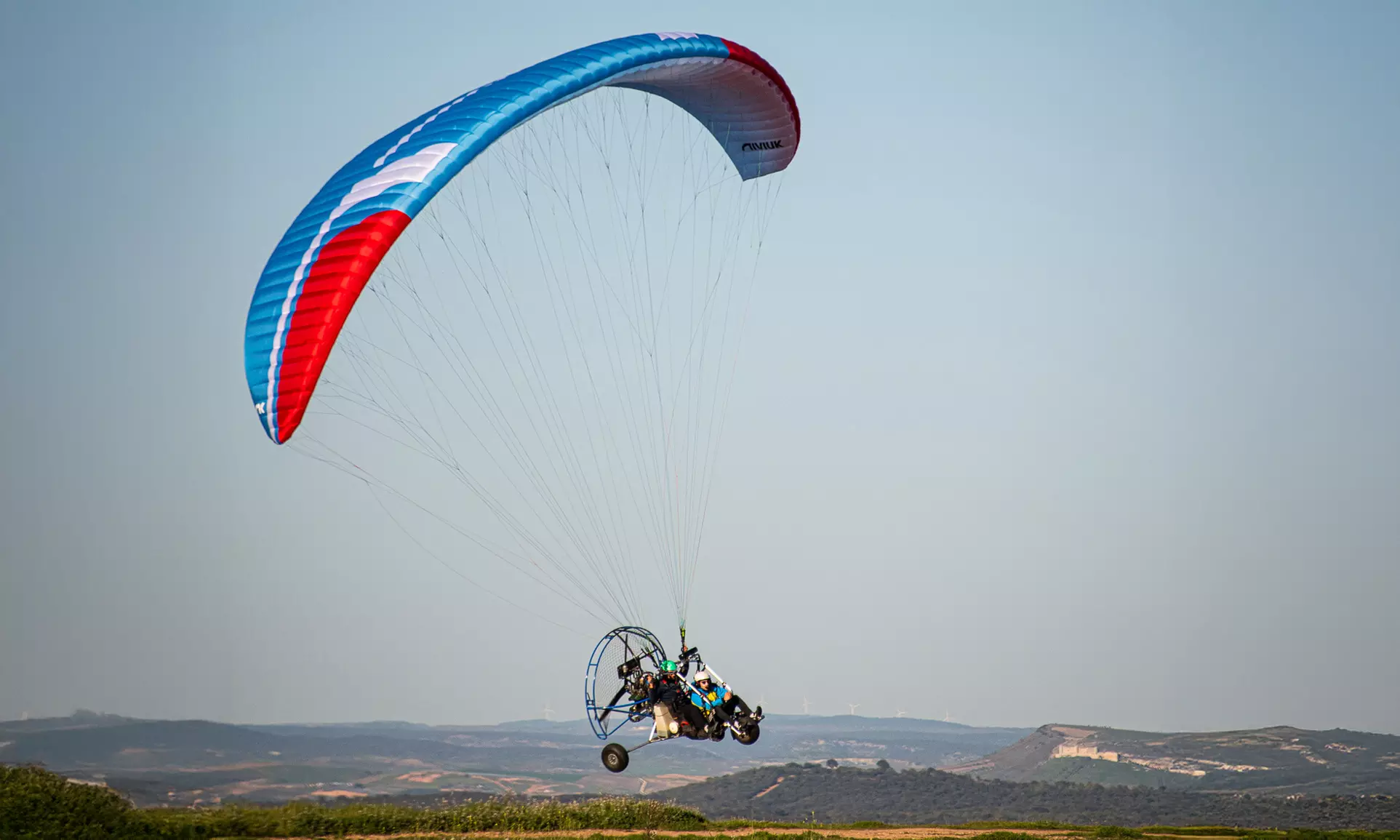 Vuelo en paramotor de 20 minutos para 1 o 2 personas con fotos